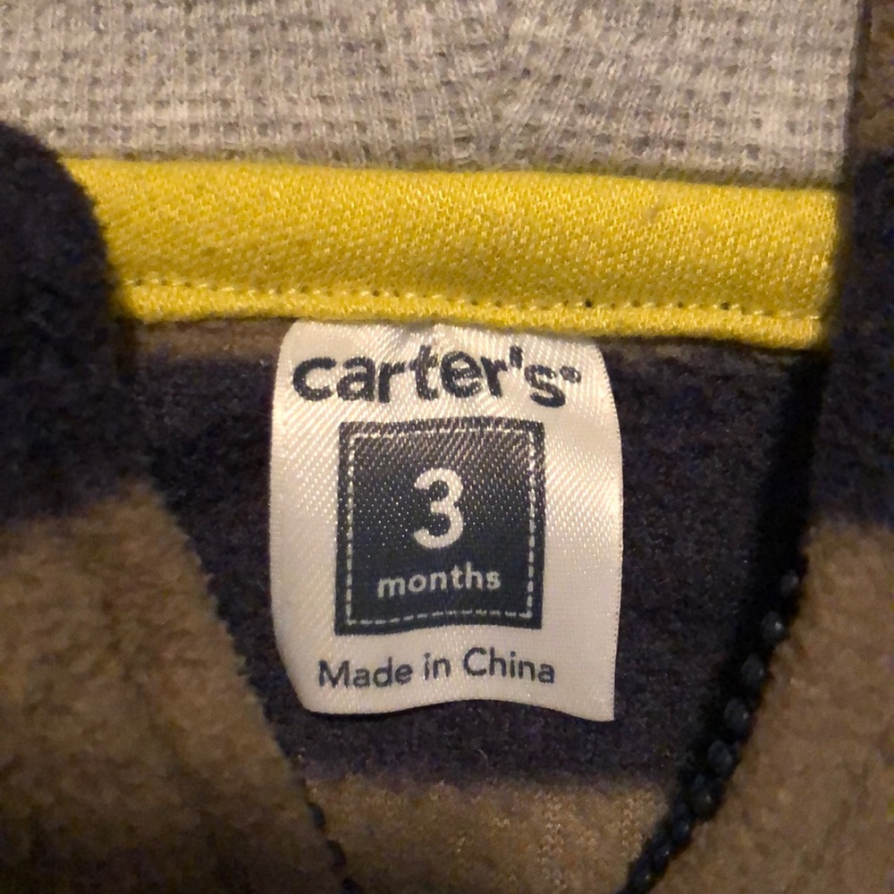Striped Carters Jacket - Picture 3 of 3